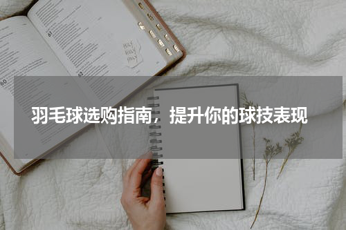  羽毛球选购指南，提升你的球技表现
