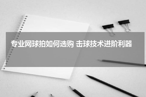  专业网球拍如何选购 击球技术进阶利器  
