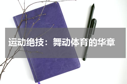  运动绝技：舞动体育的华章
