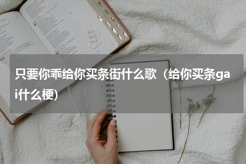只要你乖给你买条街什么歌（给你买条gai什么梗）