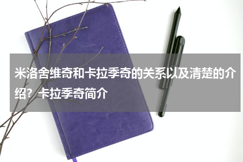 米洛舍维奇和卡拉季奇的关系以及清楚的介绍？卡拉季奇简介