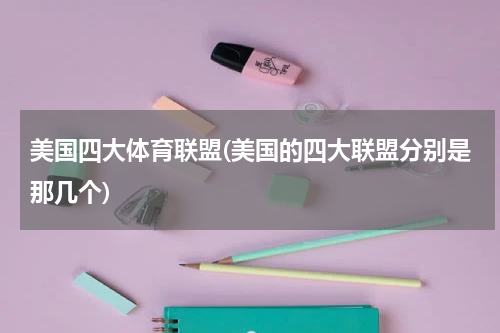 美国四大体育联盟(美国的四大联盟分别是那几个)