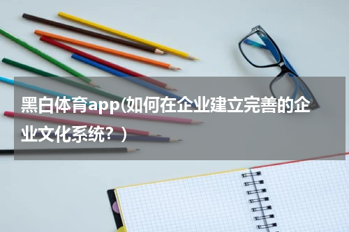 黑白体育app(如何在企业建立完善的企业文化系统？)
